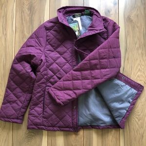 Stillwater Coat in purple